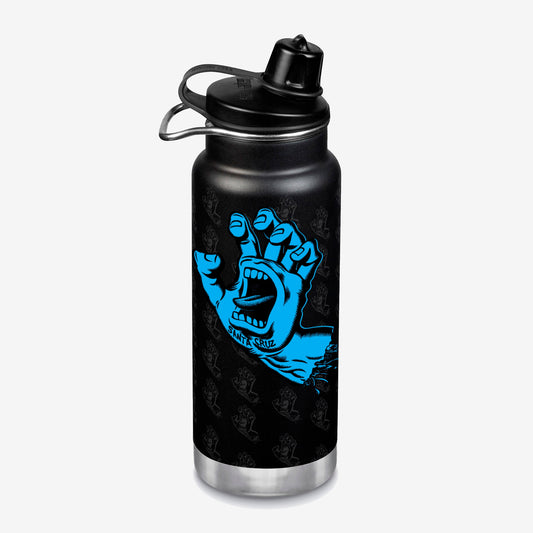 32oz-tkwide-with-chug-cap-santa-cruz-screaming-hand-g2 K32TKWCG-BK-SantaCruze_ScreamingHand.jpg