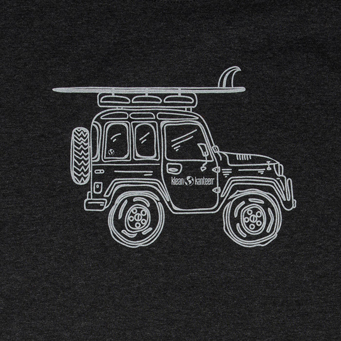 adventure-vehicle-t-shirt-e9 klean_shirt_jeep_front_closeup_lifestyle.jpg